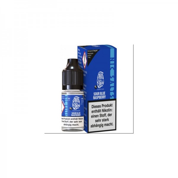 OHM BREW - SOUR BLUE RASPBERRY Nikotinsalzliquid 10ml mit Steuerzeichen