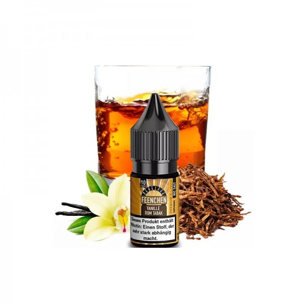 NEBELFEE - FEENCHEN - Vanille Rum Tabak Nikotinsalzliquid 10ml mit Steuerzeichen