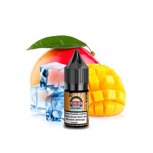 NEBELFEE - FEENCHEN - Kalte Mango Nikotinsalzliquid 10ml mit Steuerzeichen