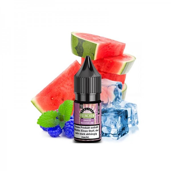 NEBELFEE - FEENCHEN - Himbeere Wassermelone Nikotinsalzliqiud 10ml mit Steuerzeichen