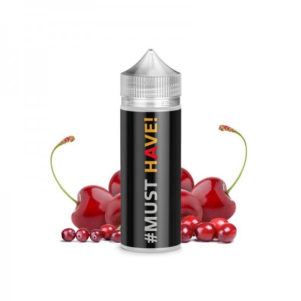 MUST HAVE - A (Neue Sorte, Cranberry & Schwarzkirsche) Longfill Aroma mit Steuerzeichen