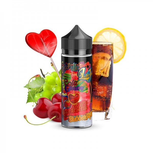 LÄDLA JUICE - VOLLE FRESSE - Cola Grape Kirschlolli Longfill Aroma 10ml mit Steuerzeichen