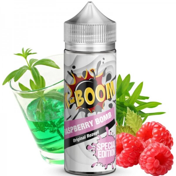 K-BOOM - Raspberry Bomb Longfill Aroma mit Steuerzeichen