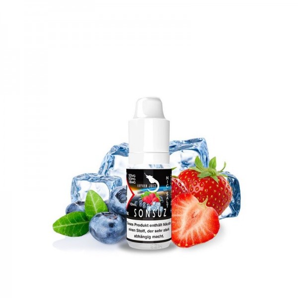 HAYVAN JUICE - SONSUZ Nikotinsalzliquid 10ml / 18mg mit Steuerzeichen