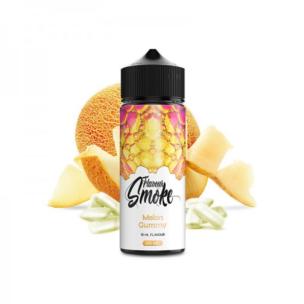 FLAVOUR SMOKE - Melon Gummy 10ml Longfill Aroma mit Steuerzeichen