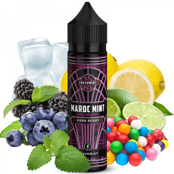 FLAVORIST - MAROC MINT - DARK BERRY 10ml Longfill Aroma mit Steuerzeichen