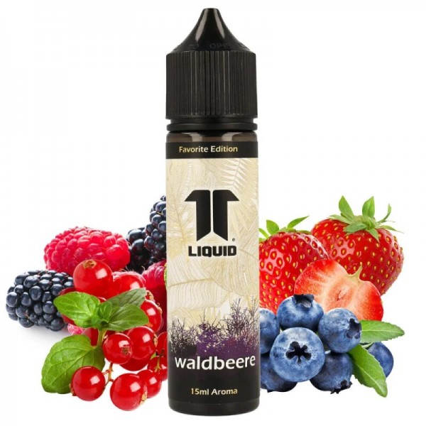 ELF LIQUIDS - FAVORITE EDITION - WALDBEERE 15ml Longfill Aroma mit Steuerzeichen