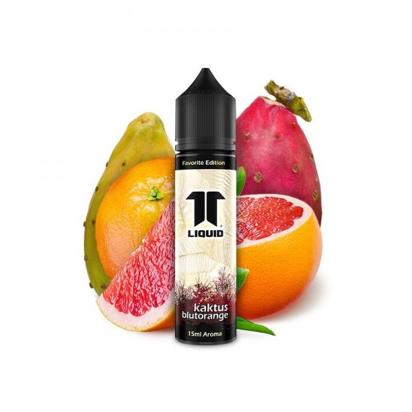 ELF LIQUIDS - FAVORITE EDITION - KAKTUS BLUTORANGE 15ml Longfill Aroma mit Steuerzeichen