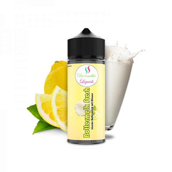 Dreamlike Liquids - MILK - Bottermelk Fresh Longfill Aroma mit Steuerzeichen