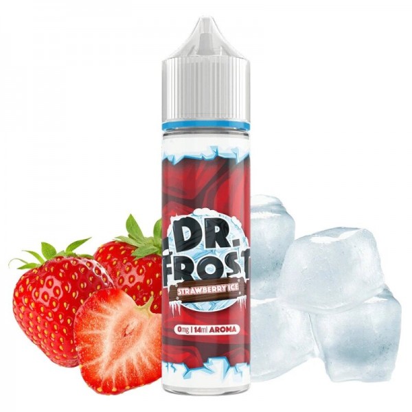 DR.FROST - ICE COLD STRAWBERRY 14ml Longfill Aroma mit Steuerzeichen