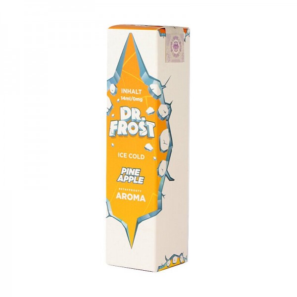 DR.FROST - ICE COLD PINEAPPLE Longfill Aroma 14ml mit Steuerzeichen