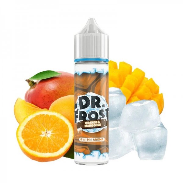 DR.FROST - ICE COLD ORANGE MANGO 14ml Longfill Aroma mit Steuerzeichen