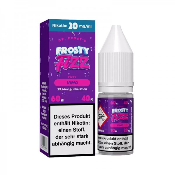 DR.FROST - FIZZY - Nikotinsalzliquid 10ml / 20mg mit Steuerzeichen