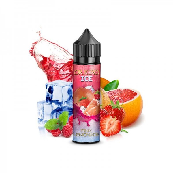 DR. KERO - ICE Pink Lemonade 10ml Longfill Aroma mit Steuerzeichen