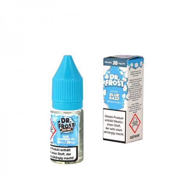 DR. FROST - Blue Raspberry Ice Nikotinsalzliquid mit Steuerzeichen