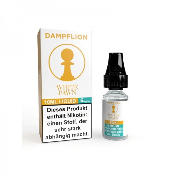 DAMPFLION - CHECKMATE - White Pawn Liquid 10ml mit Steuerzeichen