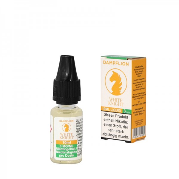 DAMPFLION - CHECKMATE - White Knight Liquid 10ml  mit Steuerzeichen