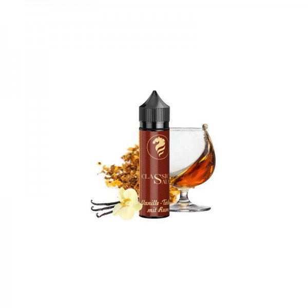 CLASSIC SAUCE Vanille Tabak mit Rum Aroma mit Steuerzeichen