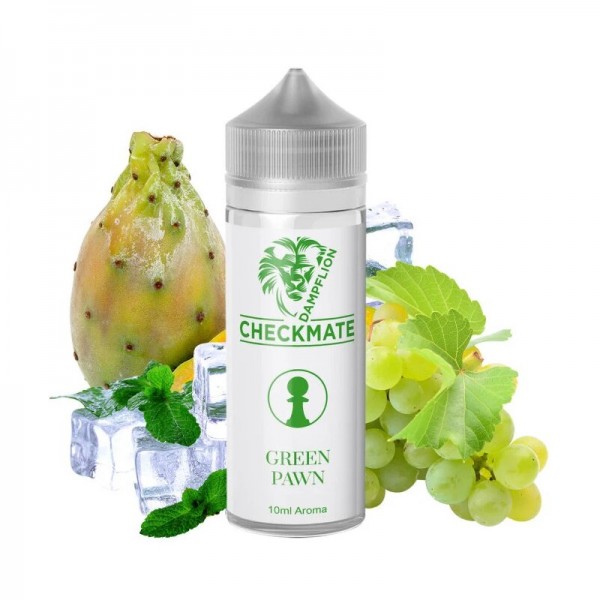 DAMPFLION - CHECKMATE - GREEN PAWN 10ml Longfill Aroma mit Steuerzeichen