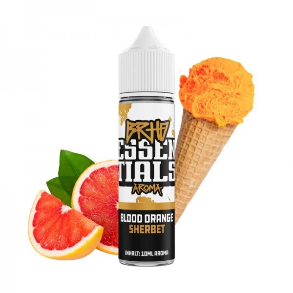 BAREHEAD - Essentials - Blood Orange Sherbet Longfill Aroma 10ml mit Steuerzeichen