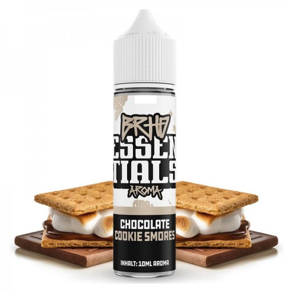 BAREHEAD - Essentials - Chocolate Cookie Smores Longfill Aroma 10ml mit Steuerzeichen