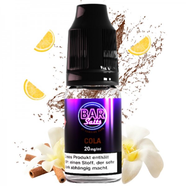 BAR SALT - by Vampire Vape Cola 10ml NicSalt Liquid