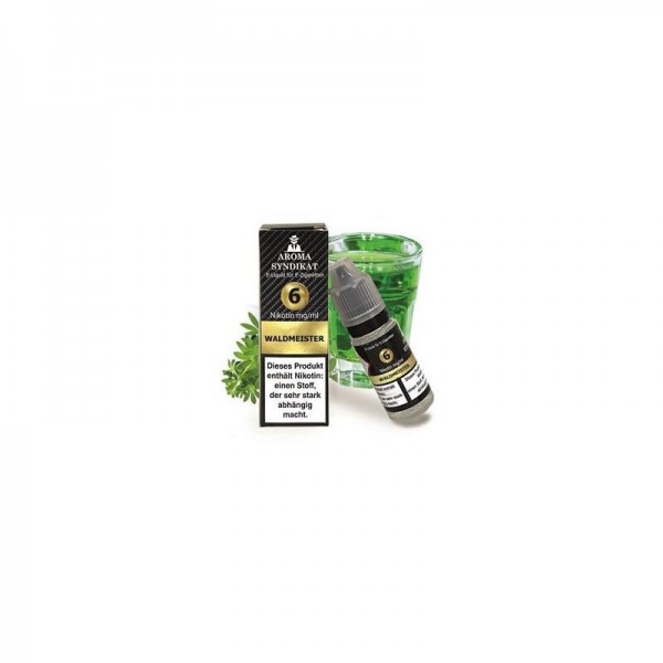 AROMA SYNDIKAT - Waldmeister Liquid 10ml mit Steuerzeichen