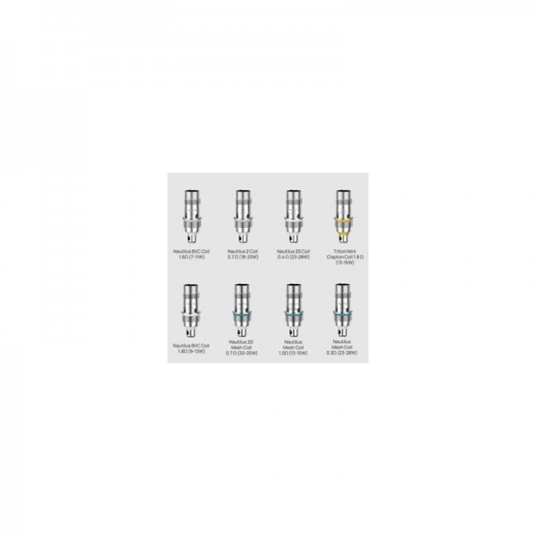 ASPIRE - Nautilus 3S MTL/RDL Tank Verdampfer 3,75ml - 4ml