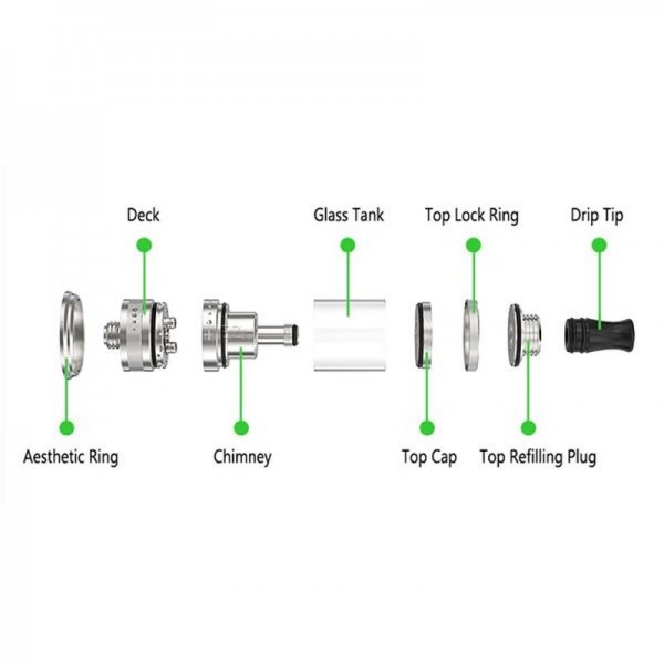 AMBITION MODS - Purity MTL RTA Selbstwickel Verdampfer